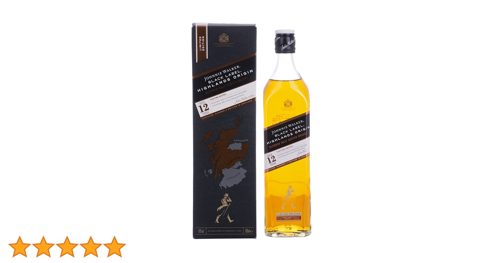 Amazon.co.jp: ジョニーウォーカー ブラックラベル 12年 ハイランド